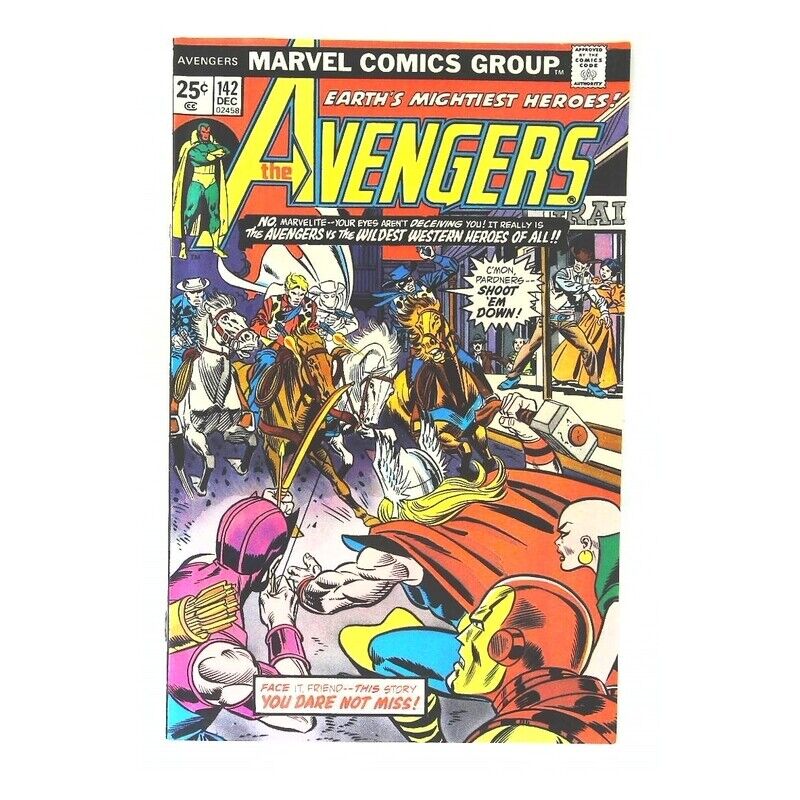 Avengers (1963 series) #142 in Near Mint minus condition. Marvel comics [x\\