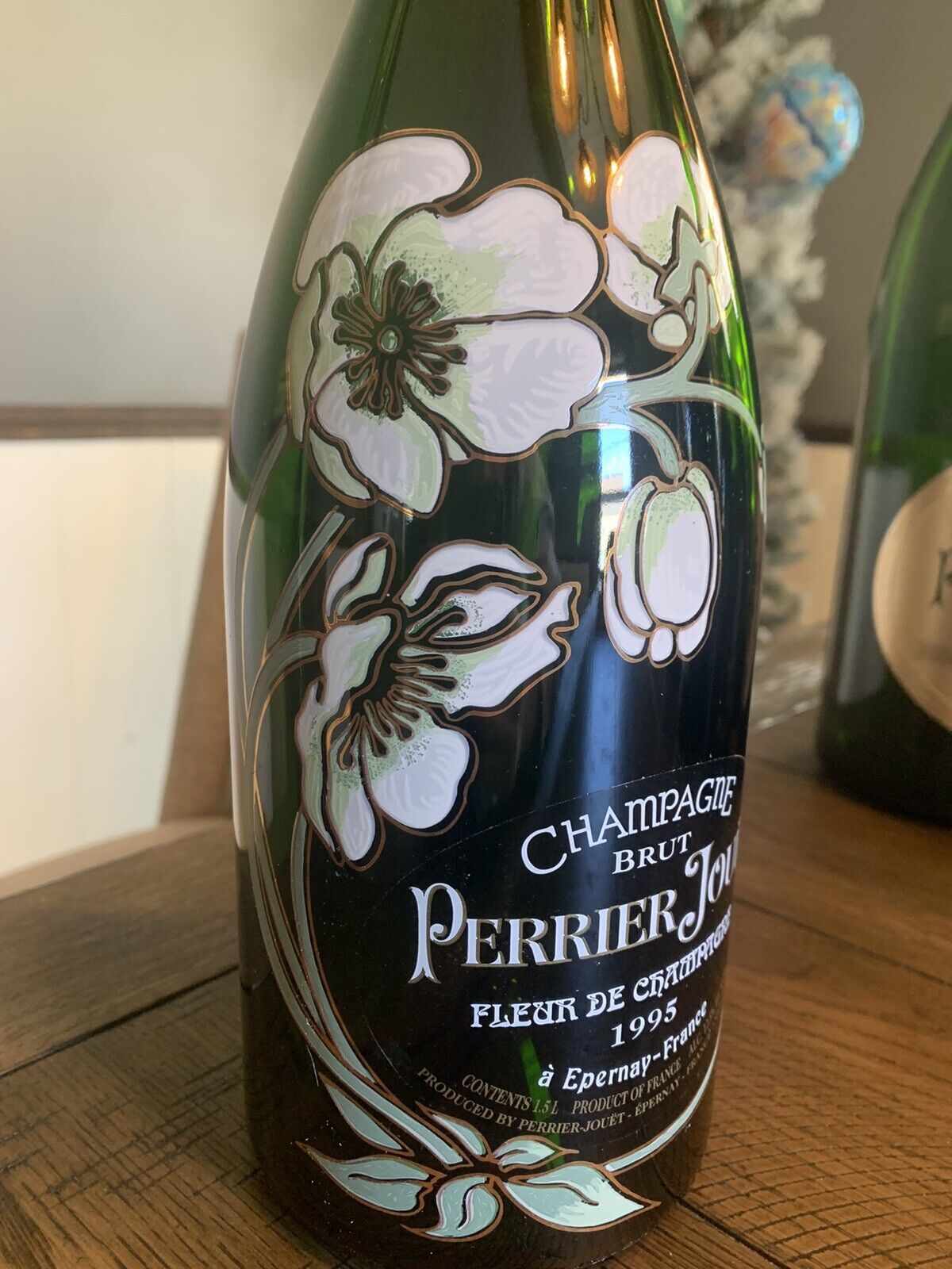 Giant EMPTY SEALED DISPLAY Perrier Jouet champagne Bottle