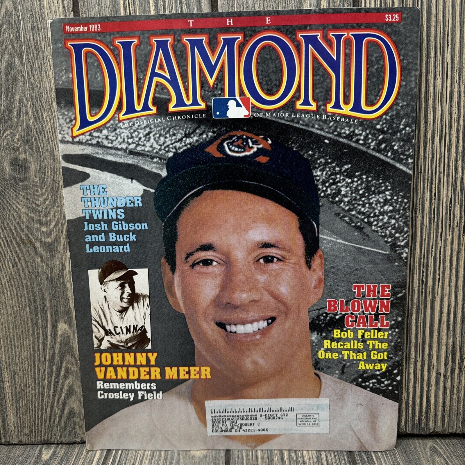 Vintage November 1993 The Diamond Magazine MLB History Josh Gibson Buck Leonard 