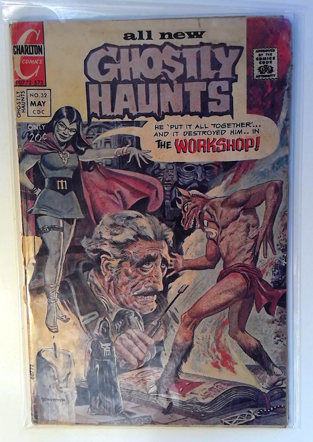 Ghostly Haunts #32 Charlton Comics (1973) GD 1st Print Comic Book