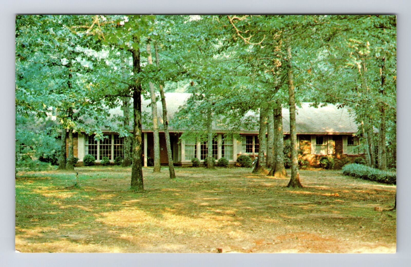 Plains GA-Georgia, President Jimmy Carter\'s Home, Antique Vintage Postcard