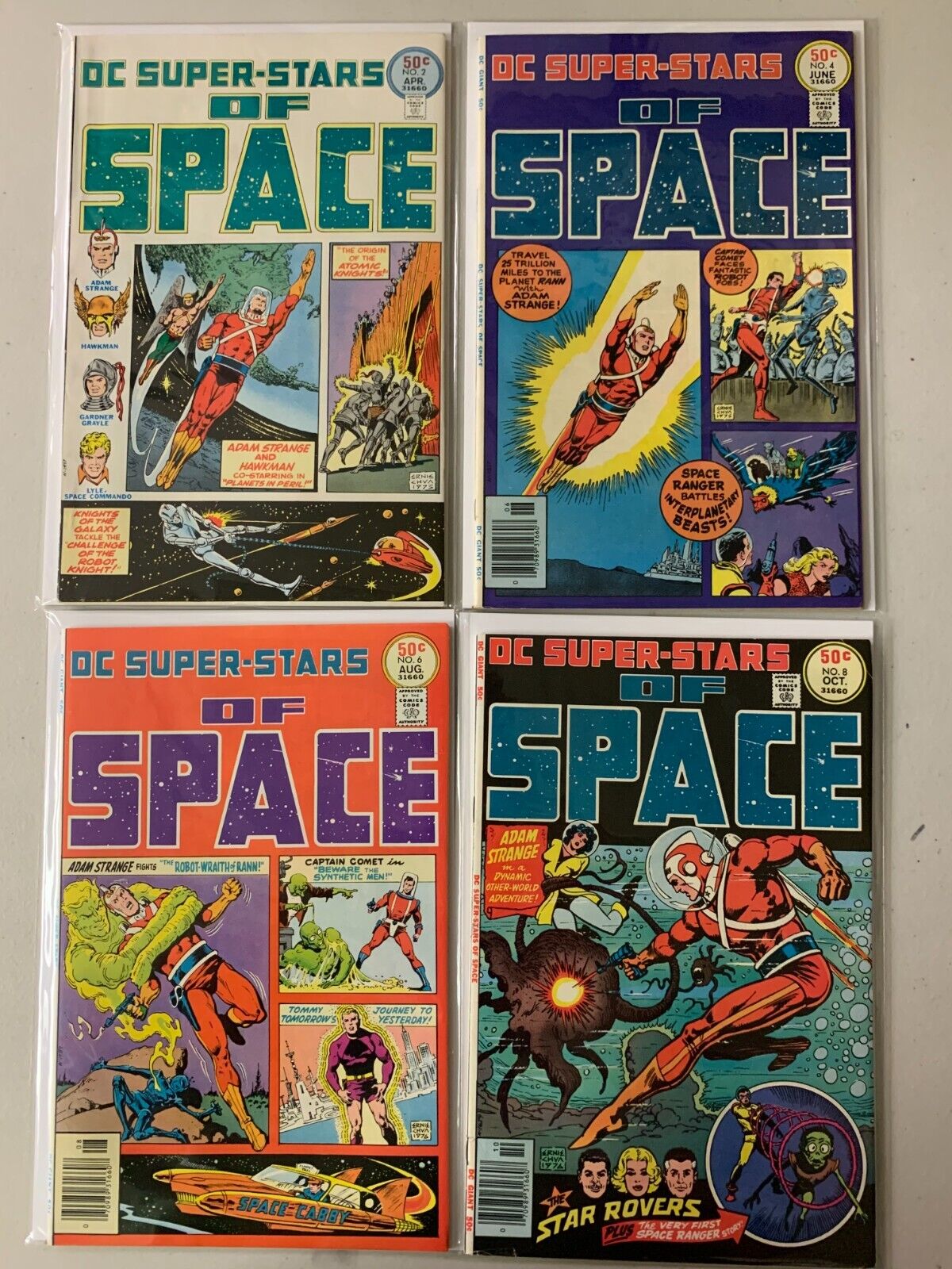 DC Super Stars set #2-8 4 diff 6.0 (1976)