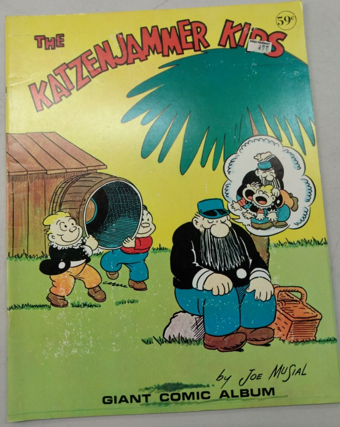 The KatzenJammer Kids by Joe Musial Large 1952 King Features Giant Comic Album