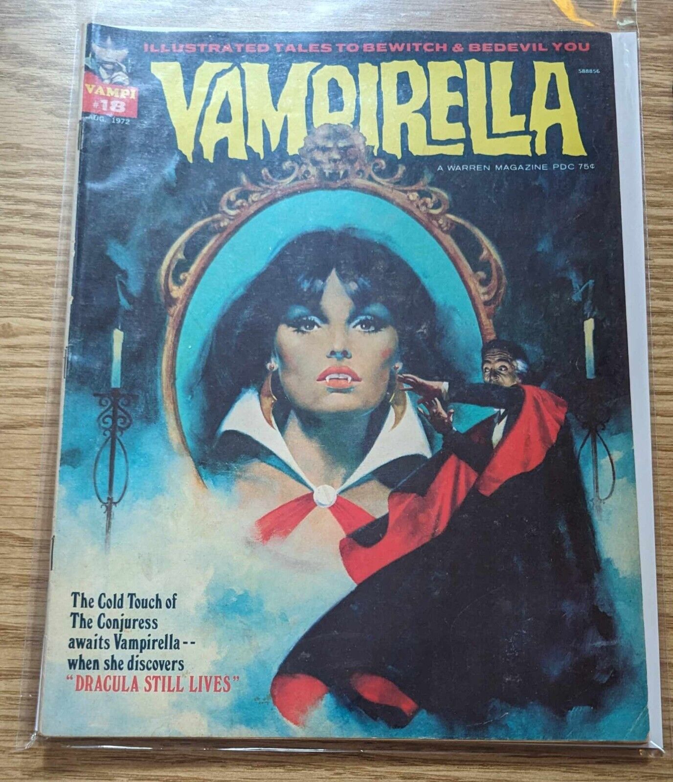 VAMPIRELLA MAGAZINE AUGUST 1972- # 18