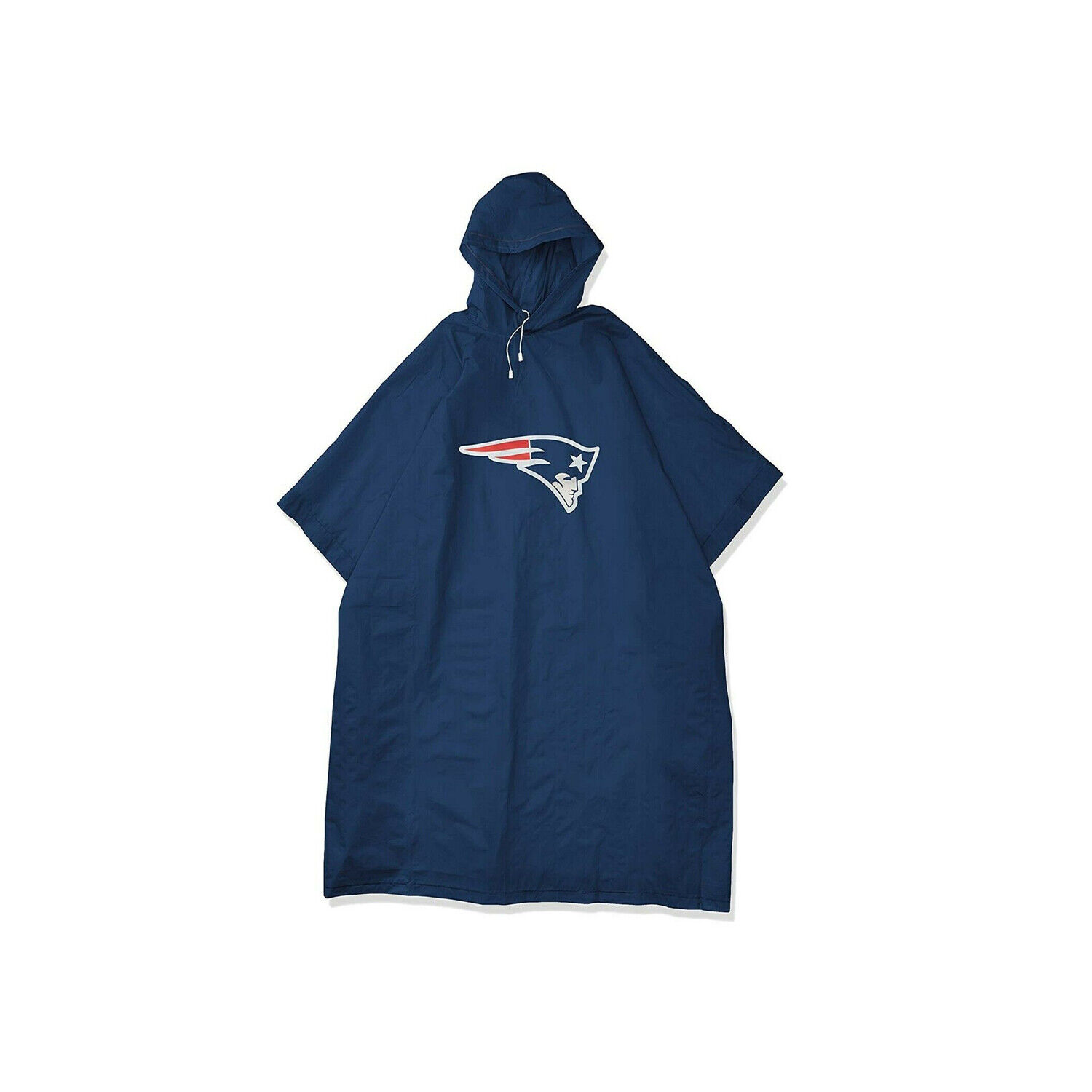 NEW Licensed New England Patriots Deluxe Adult Rain Poncho