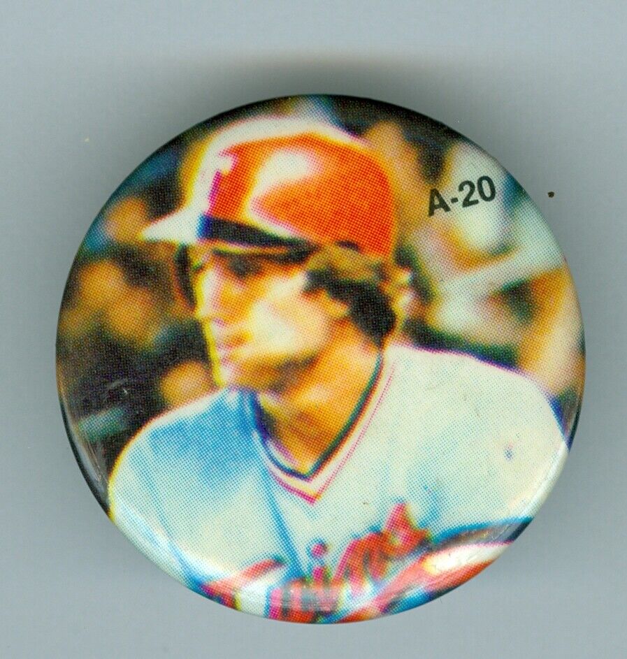 1982 TCMA Baseball Pinback Button Kent Hrbek #A-20 Minnesota Twins Rookie 1-5/16