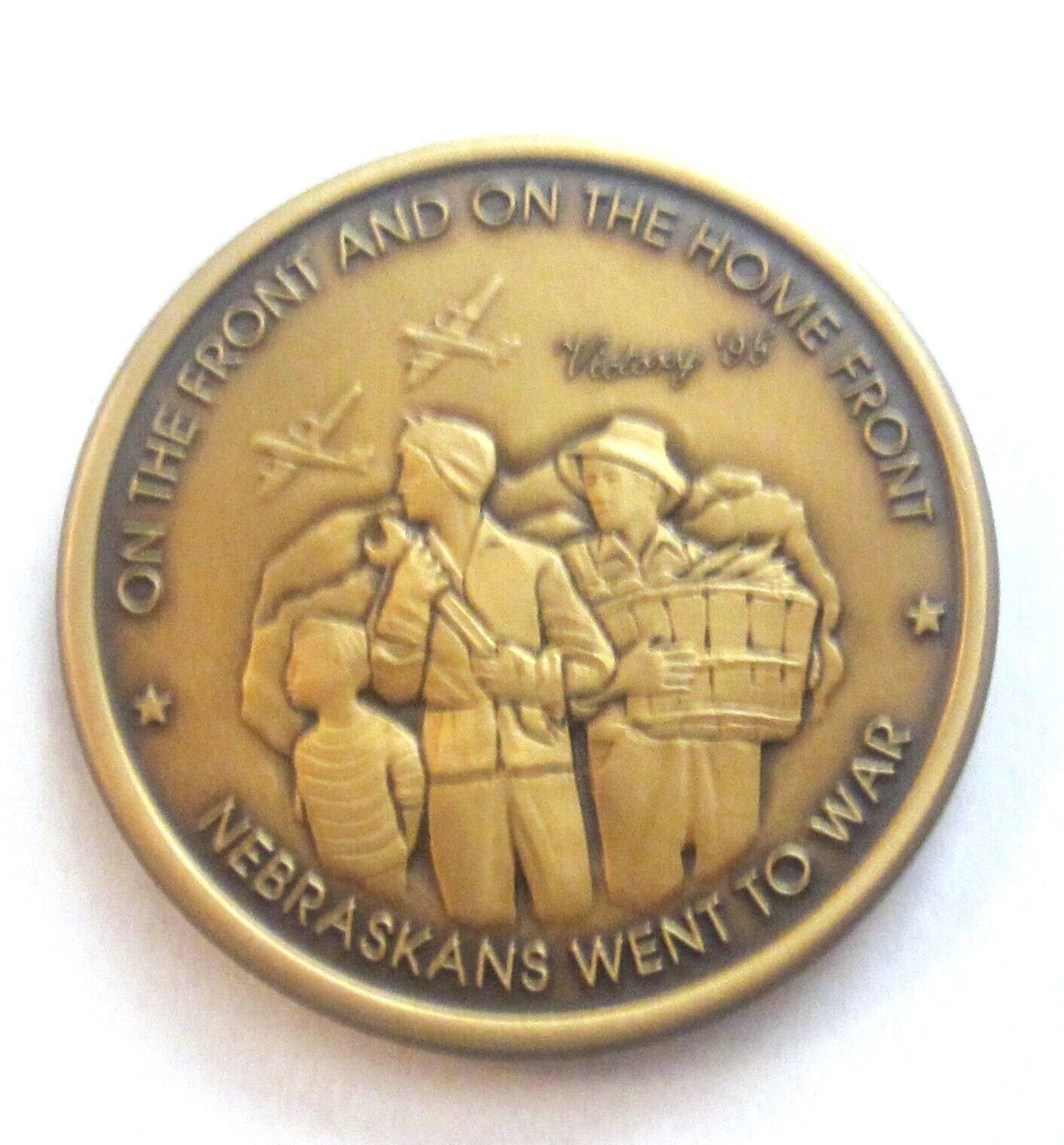 1995 Celebration Commemorative Coin 50th Anniversary World War II Omaha Nebraska