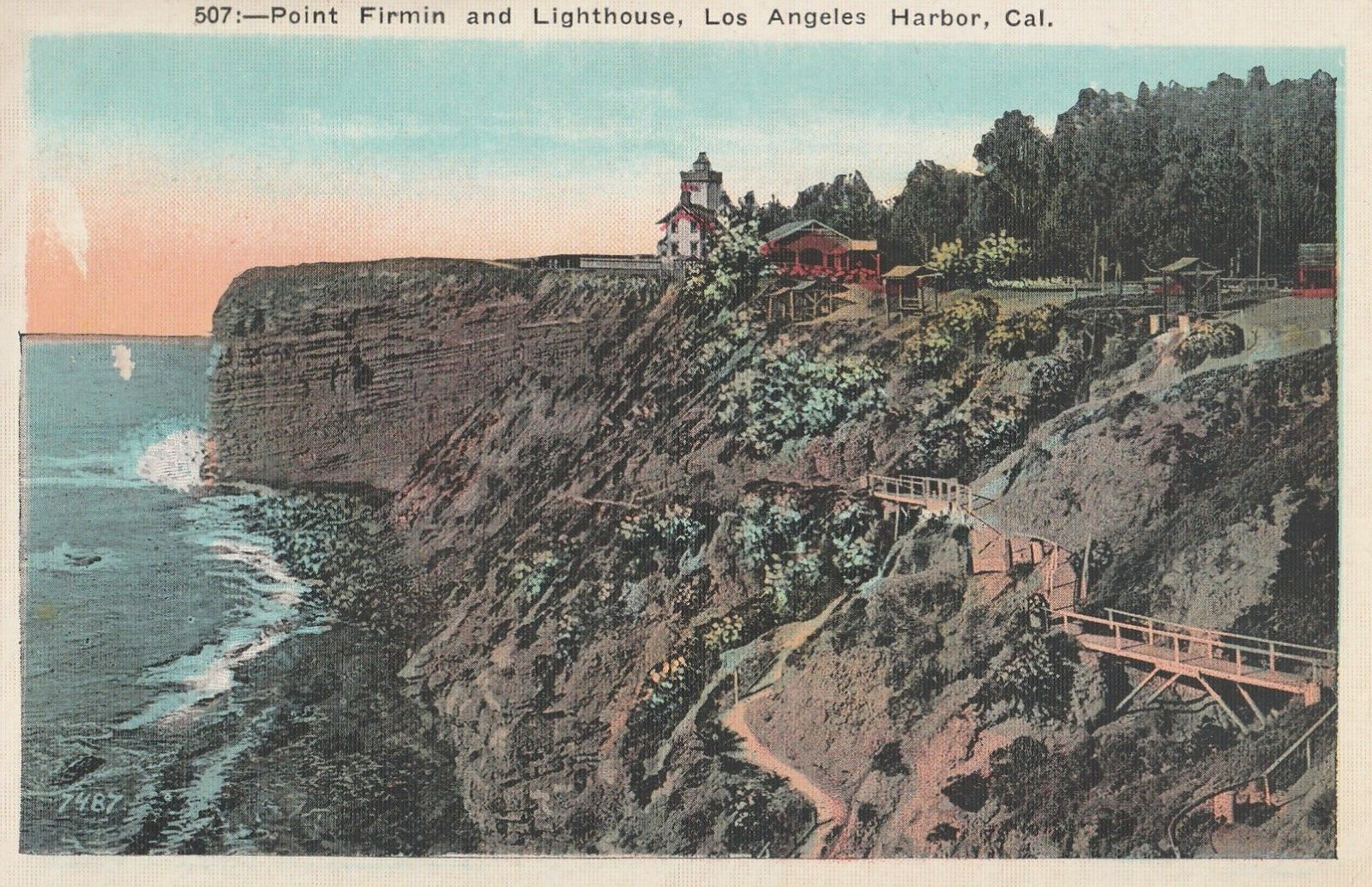 Los Angeles Harbor, Cal., CALIFORNIA, Point Firmin and Lighthouse