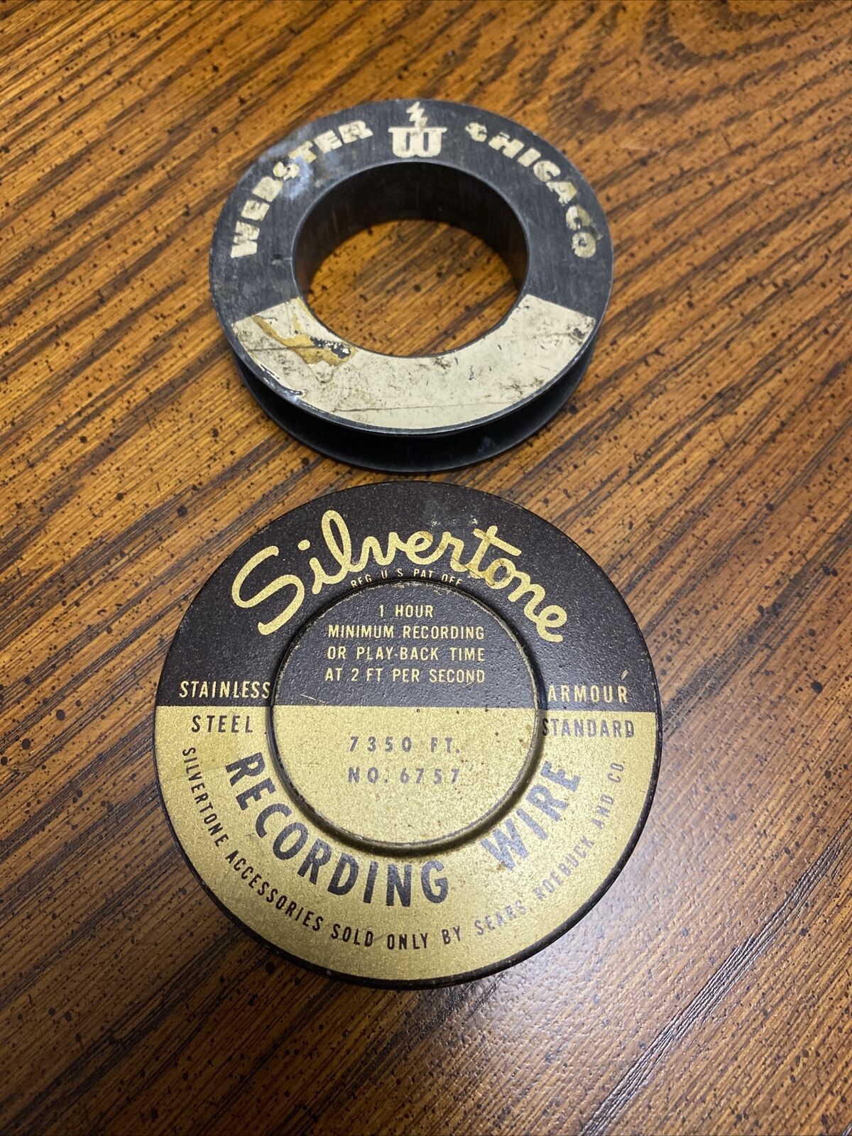 Vintage Recording Wire - Silvertone Recording Wire And Webster Chicago