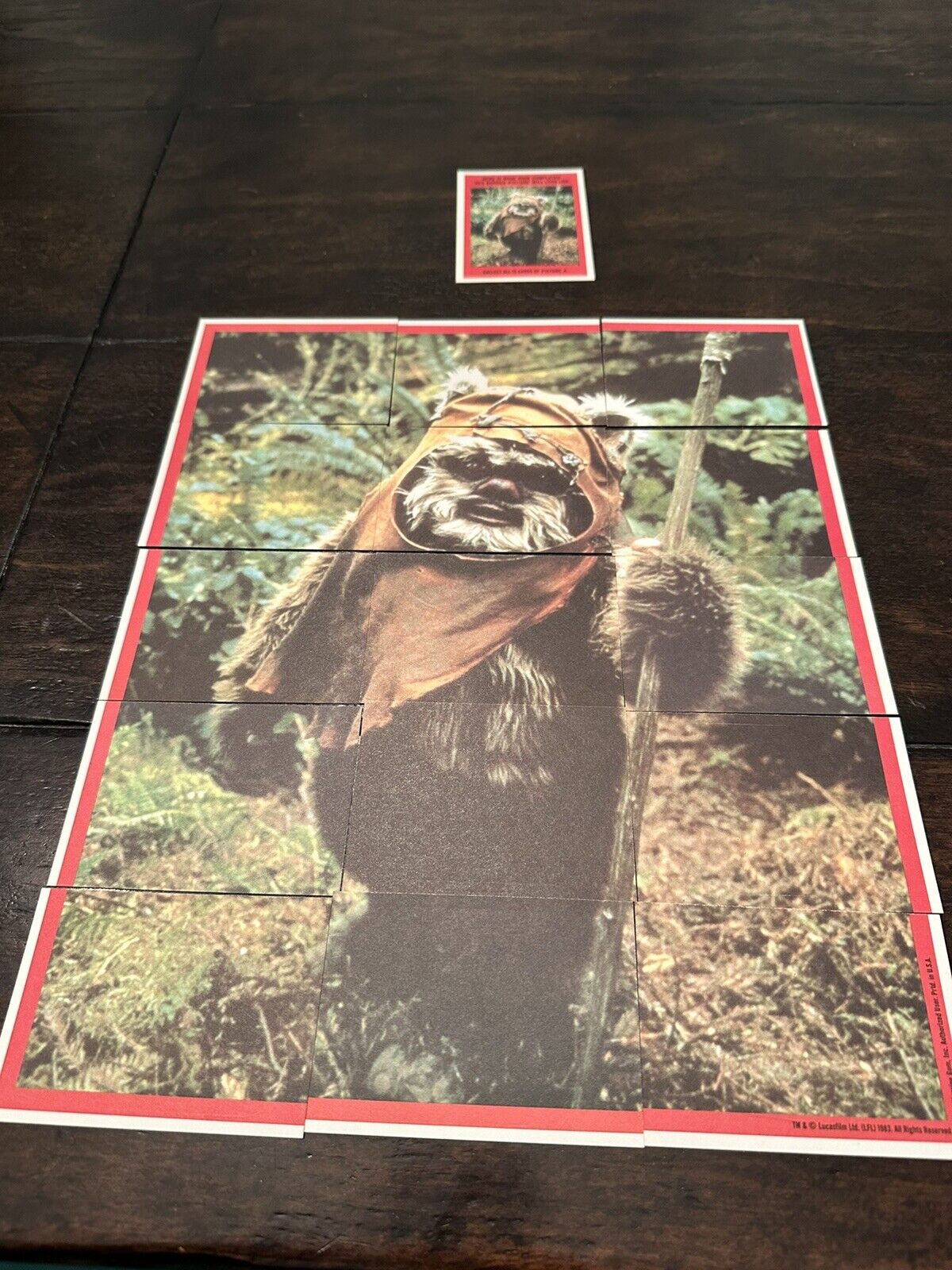 1983 Topps Star Wars Return of the Jedi Complete Series 1 + stickers + wrappers