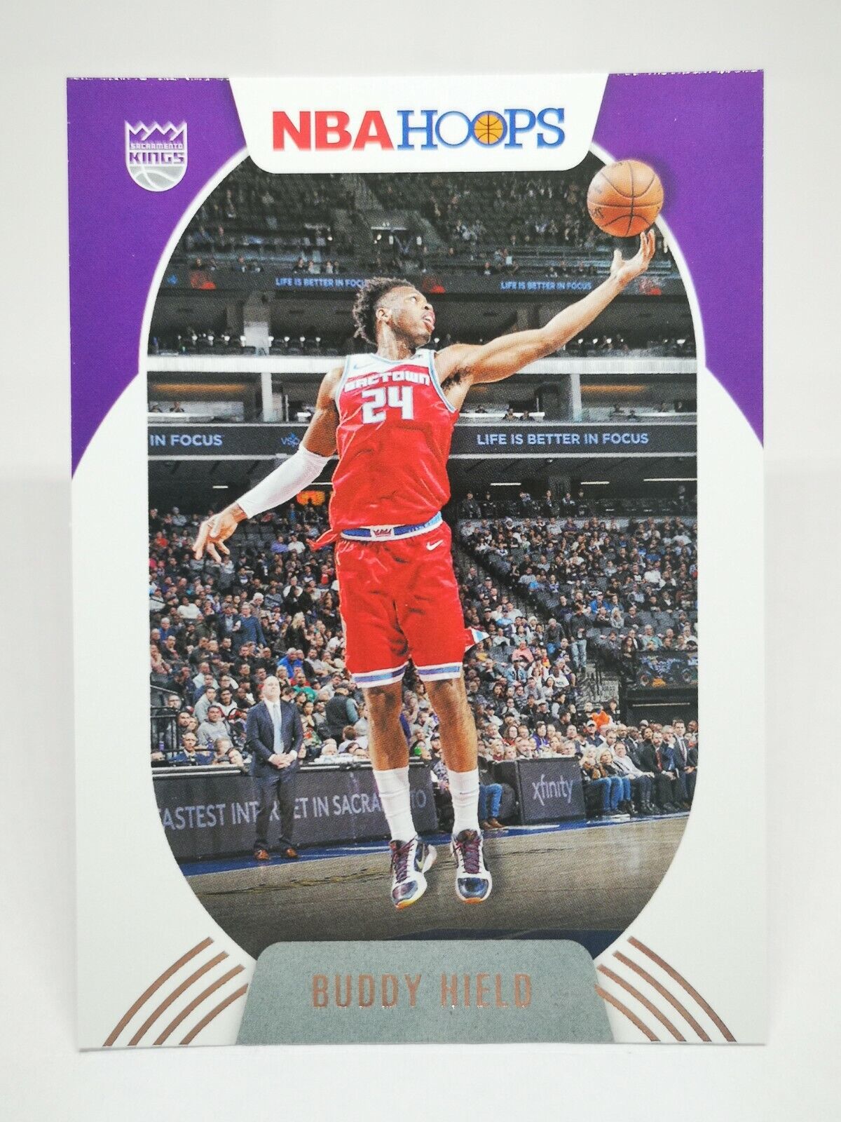 2020-21 Hoops N26 Card NBA Base #13 Buddy Hield - Sacramento Kings