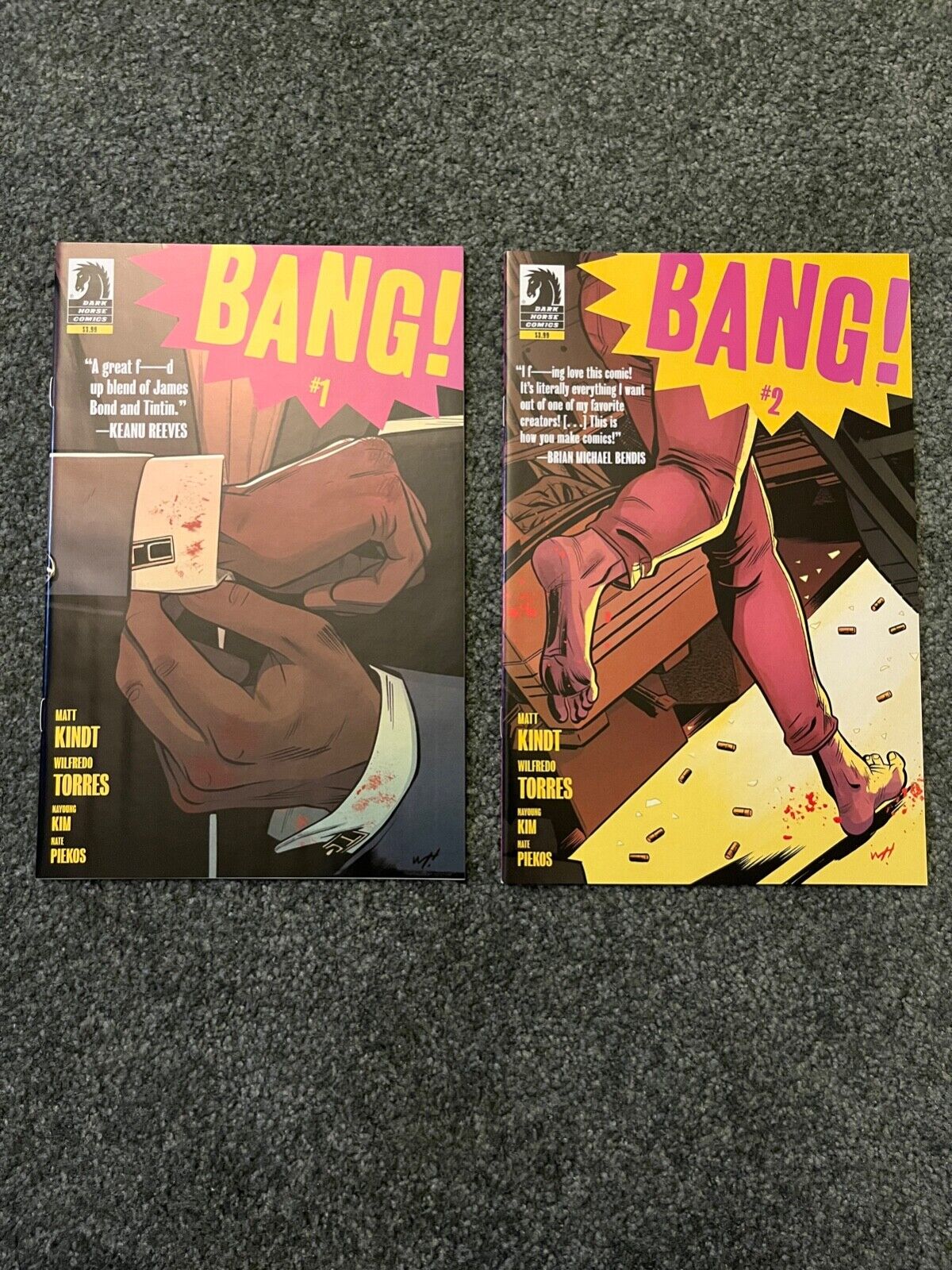 BANG #1 and #2 (2020) Dark Horse comics