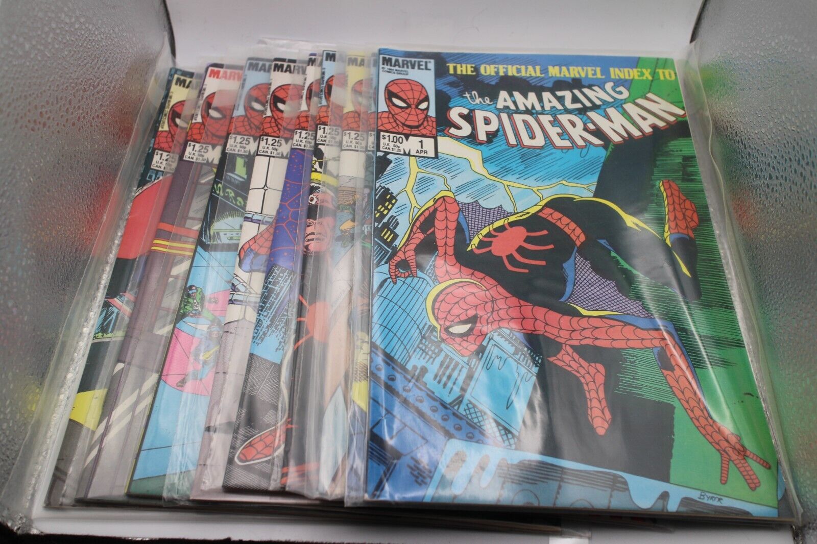 Marvel Comics The Official Marvel Index To The Amazing Spider-Man #1-9 Run 1984