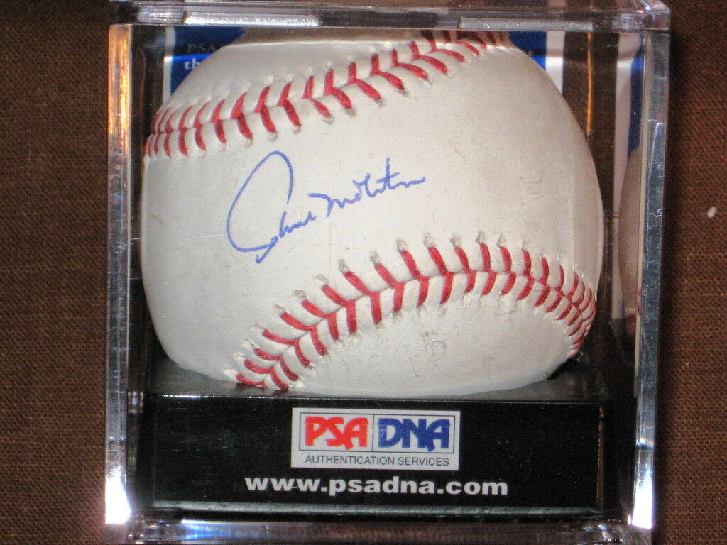 Paul Molitor Hand Signed Auto MLB Baseball PSA/DNA Graded 9