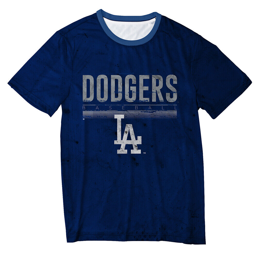 Los Angeles Dodgers Big Logo Half Tone Tee by Forever Collectibles