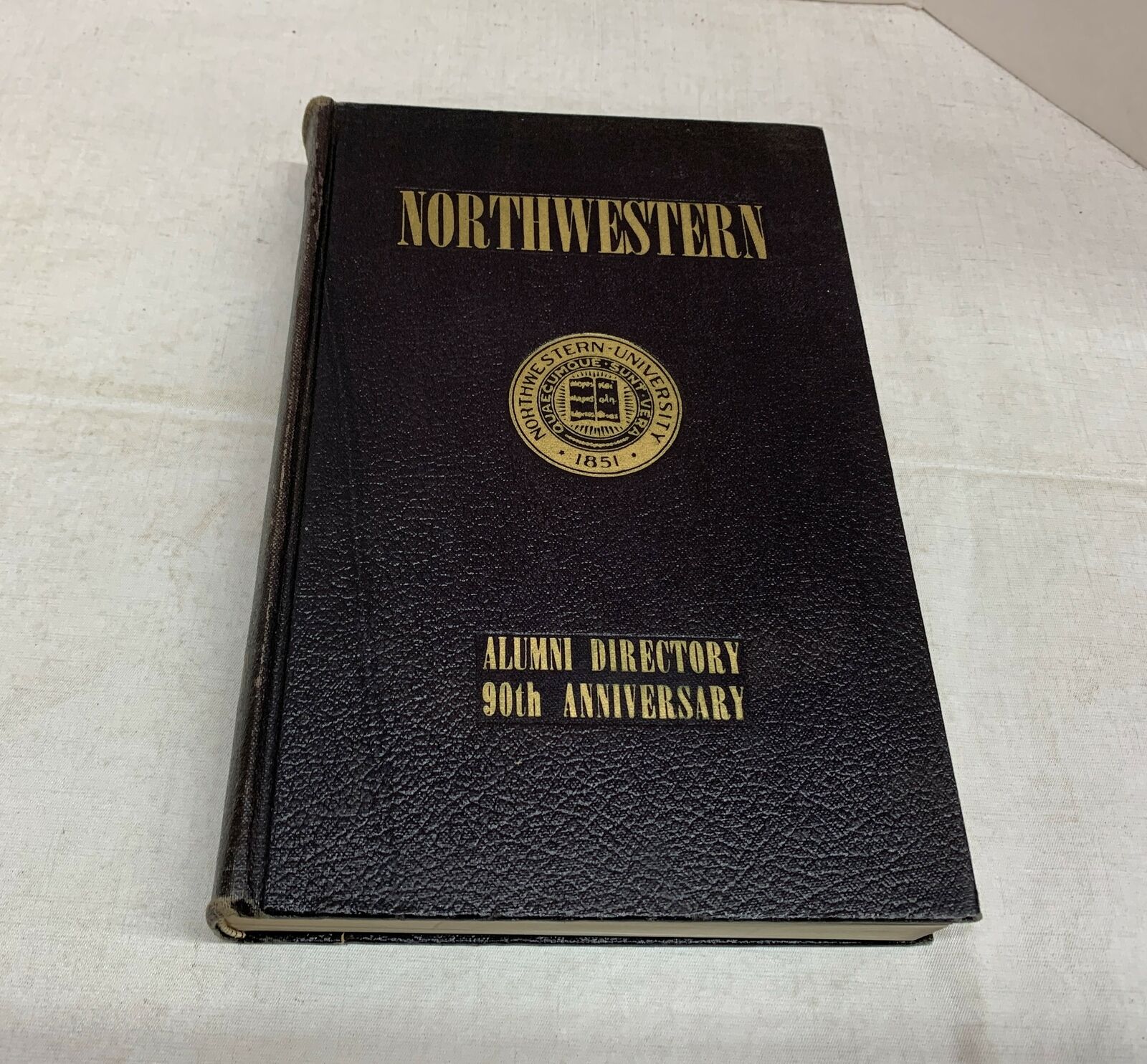 Northwestern University Alumni Yearbook and Directory of Chicago Men 1940-41 HC