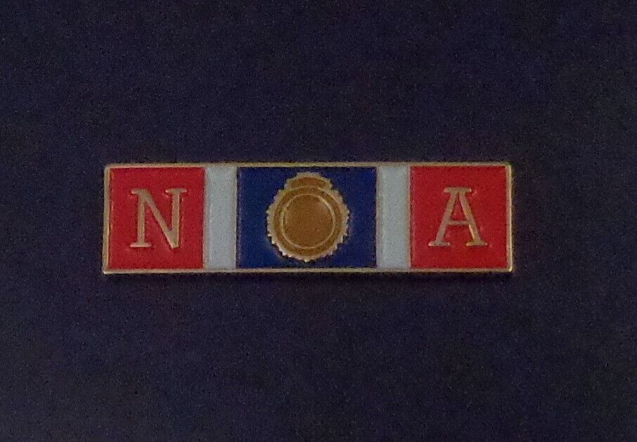 FBI NA National Academy commendation bar police uniform pin