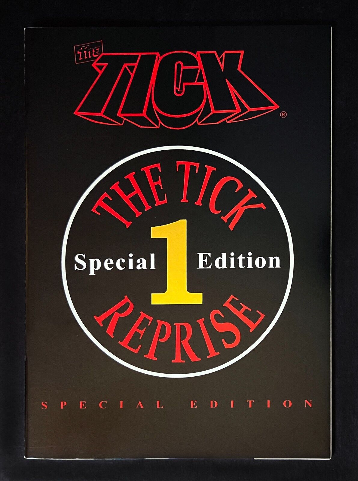THE TICK #1 REPRISE SPECIAL EDITION Hi-Grade Numbered New England Comics 1988