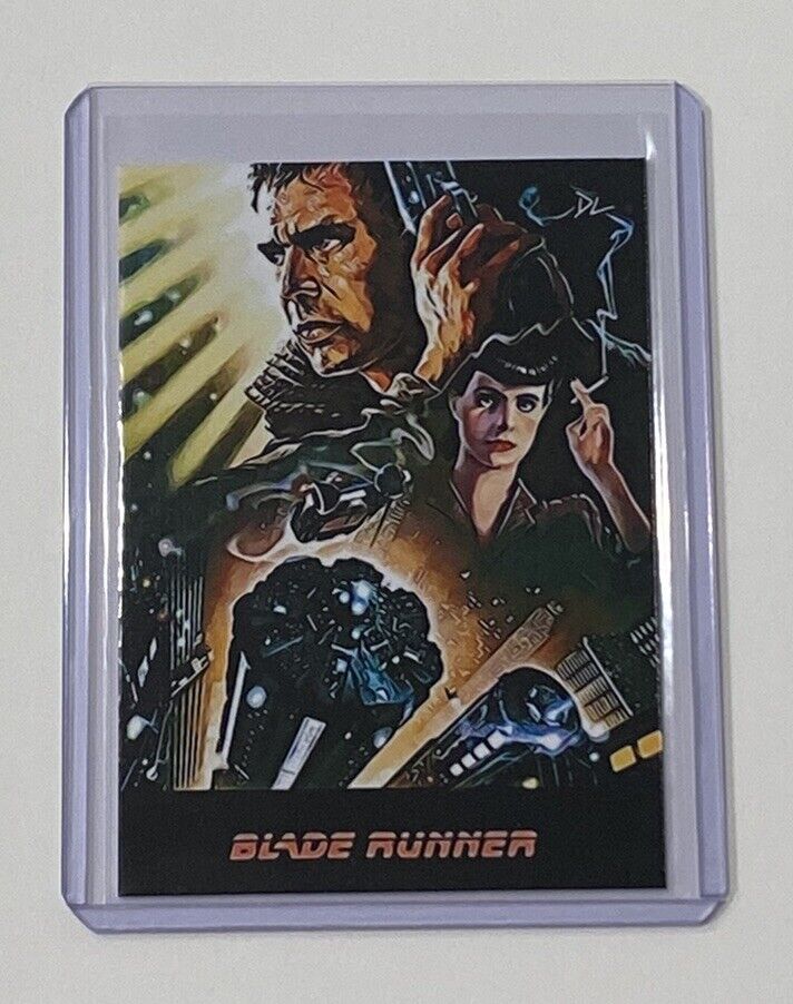 Blade Runner Limited Edition Artist Signed Movie Poster Trading Card 2/10