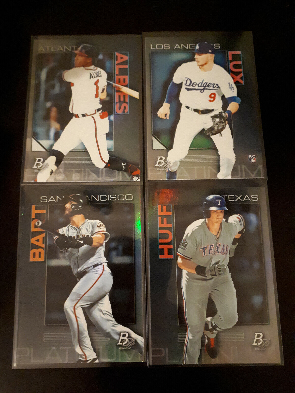 2020 Bowman Platinum Base and Top Prospects You Pick