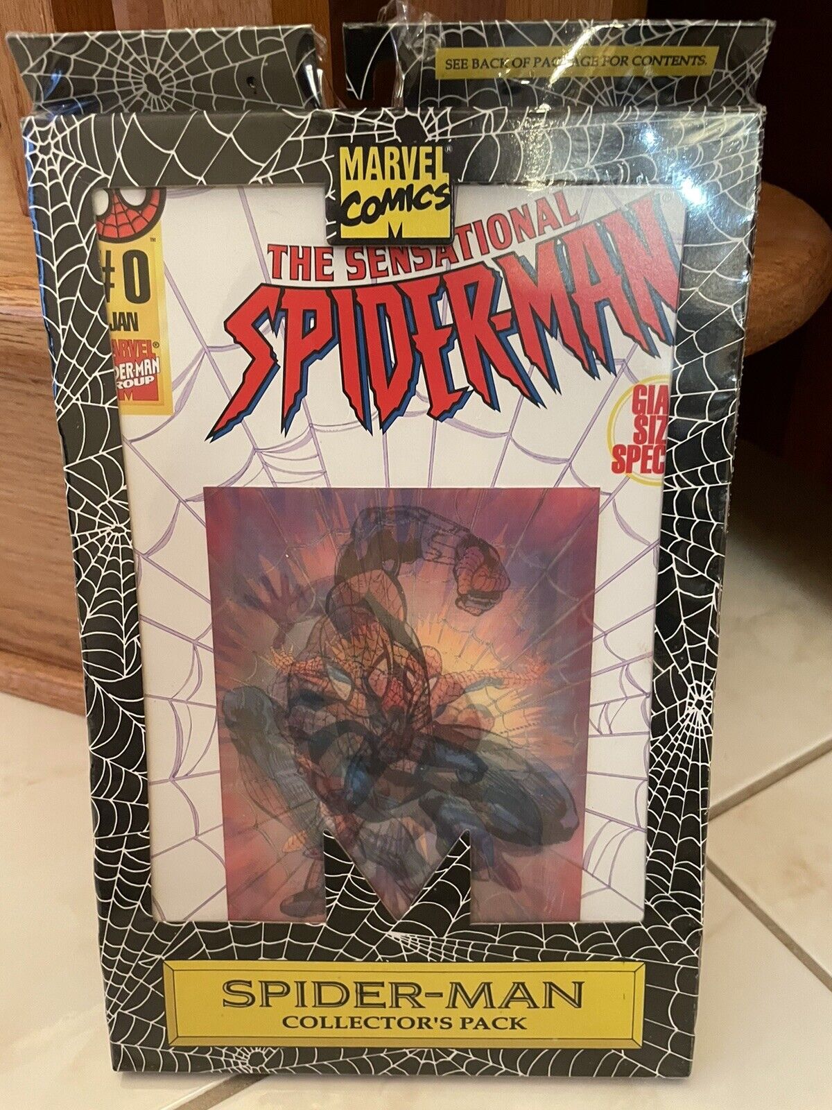 Sensational Spider-Man #0 Giant Size Sealed Rare Collector\'s 3 Pack Marvel