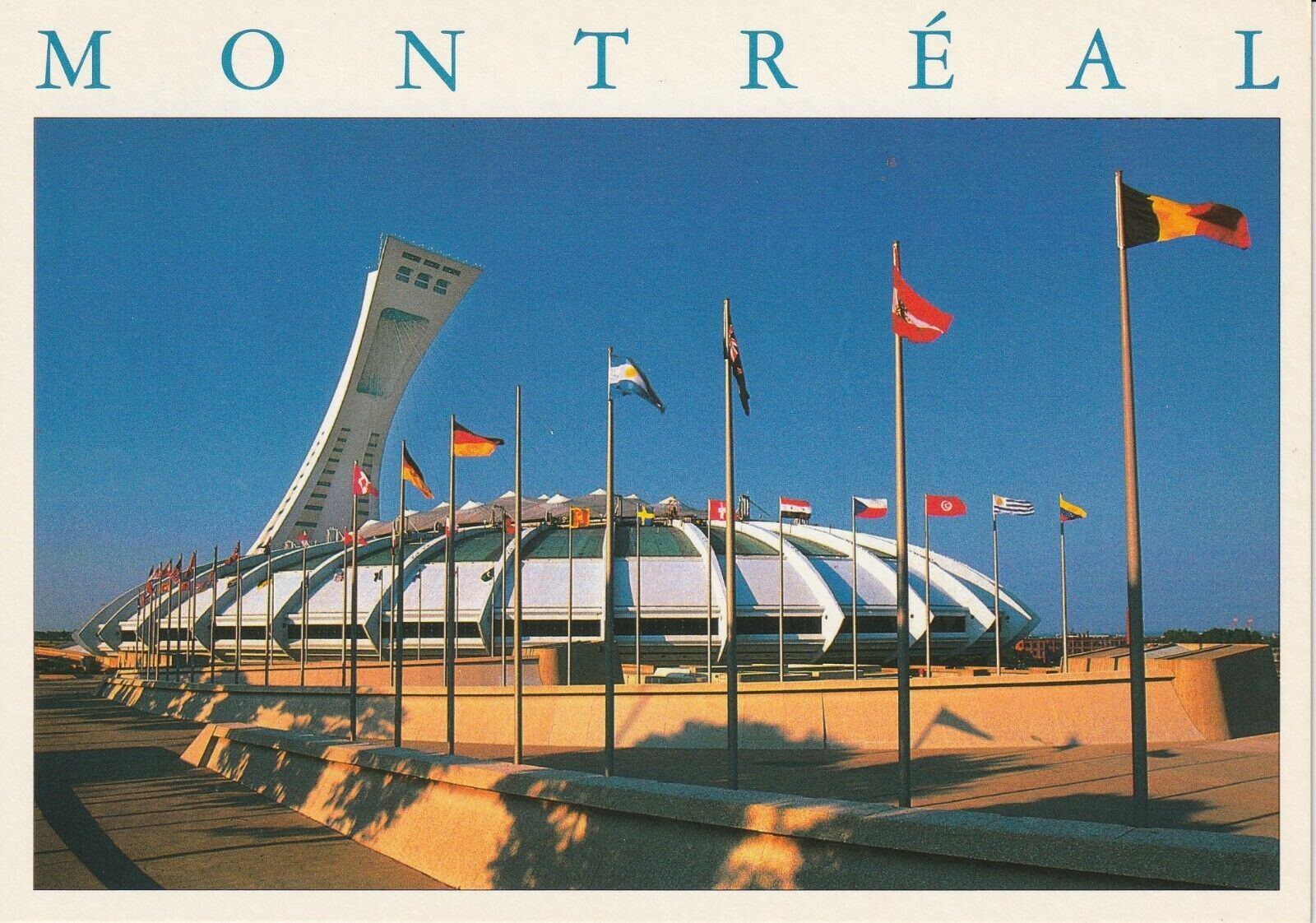 Tougher to Find Montreal Expos Olympic Stadium 5x7 Jumbo Postcard