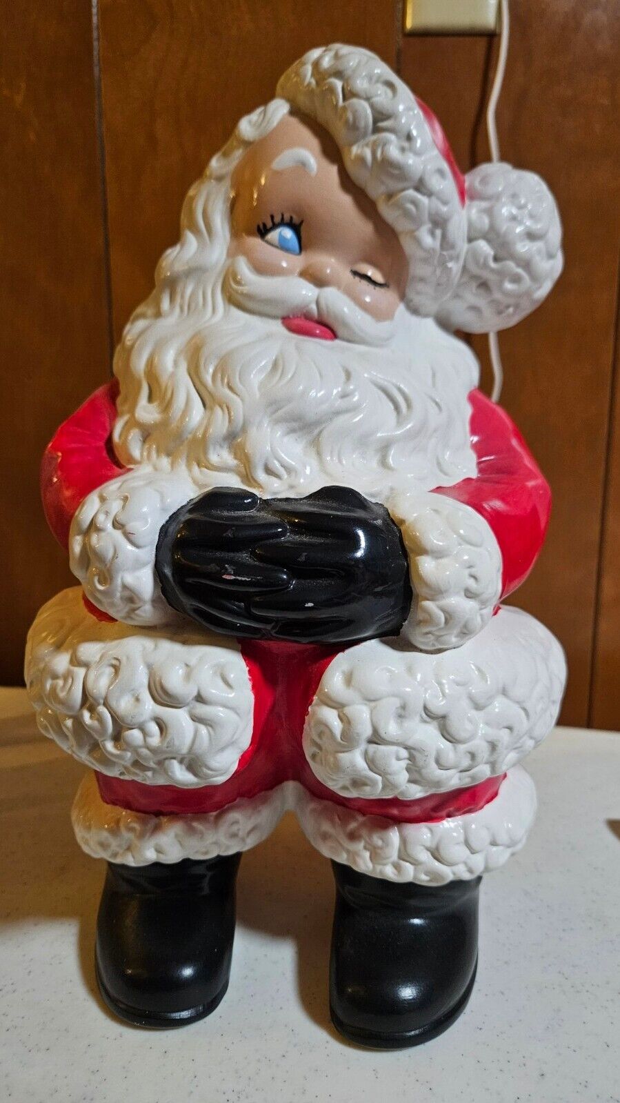 Vintage Atlantic Mold Santa Figurine