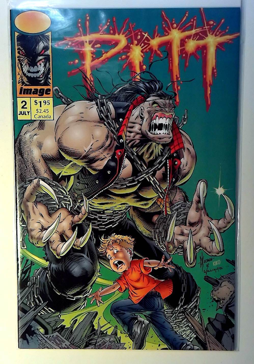 Pitt #2 Full Bleed Studios (1993) NM 1st Print Comic Book