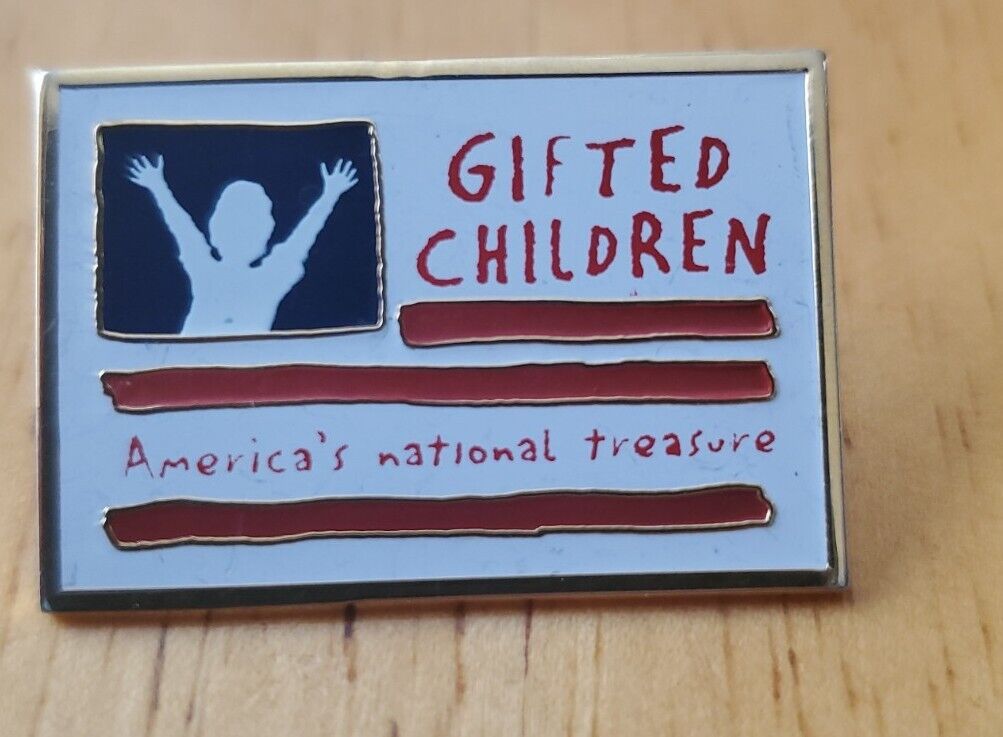 Gifted Children - America's National Treasure Lapel Pin 