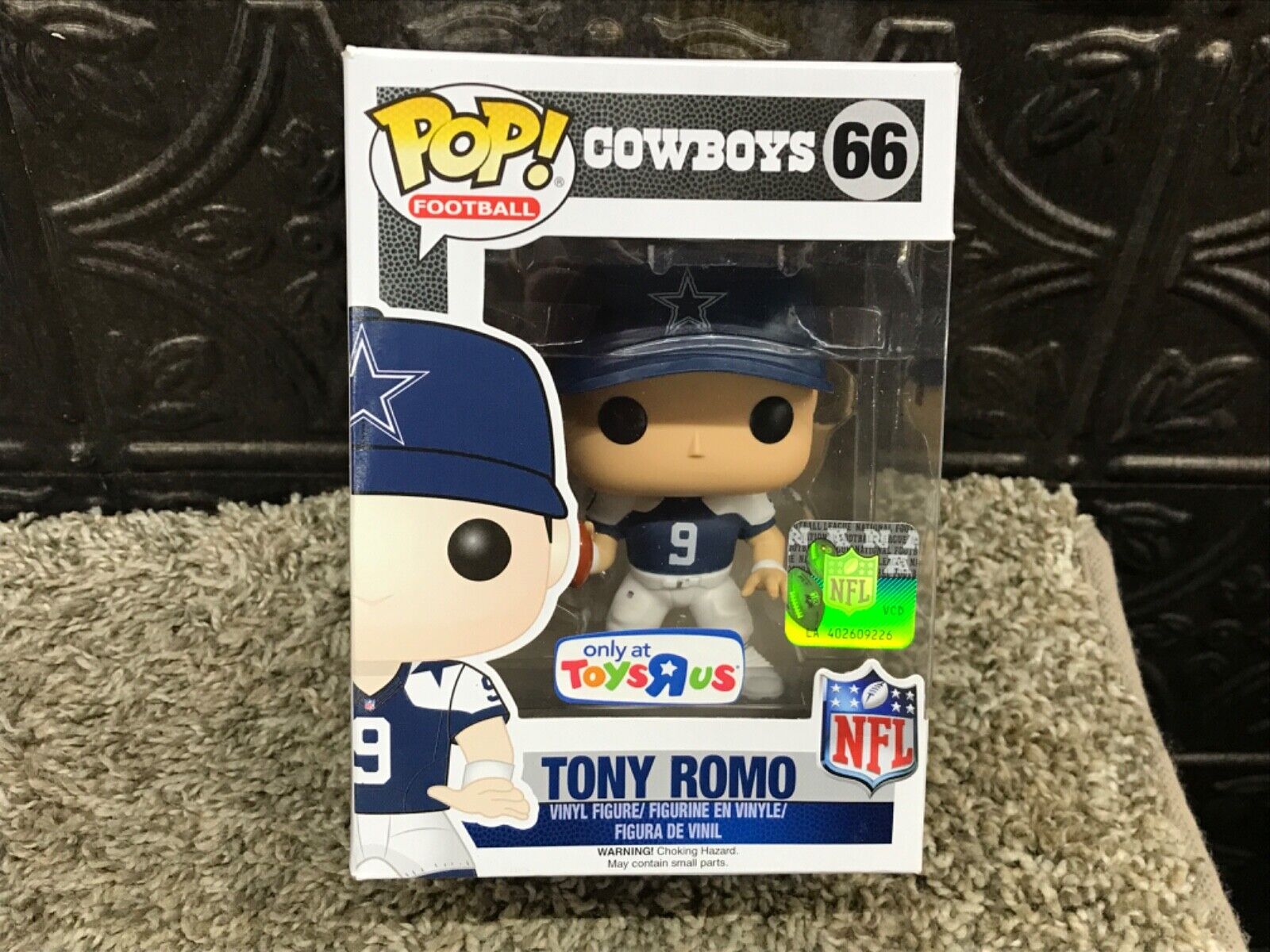 Tony Romo Dallas Cowboys Toys R Us Exclusive Funko Pop #66