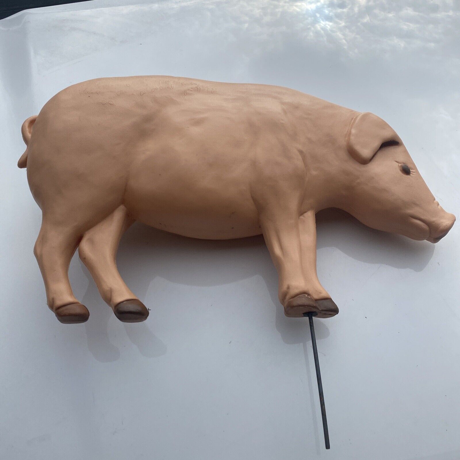 Vtg RARE Pig Blow Mold 1990 Union Products Don Featherstone  20x12” Tall