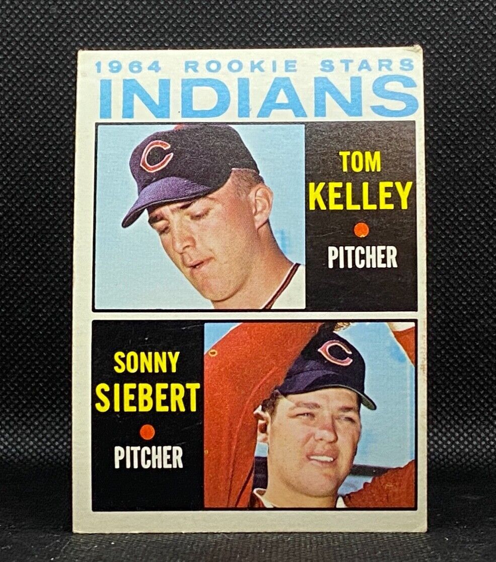 1964 Topps - Indians Rookie Stars #552 - Sonny Siebert - High Number - VG