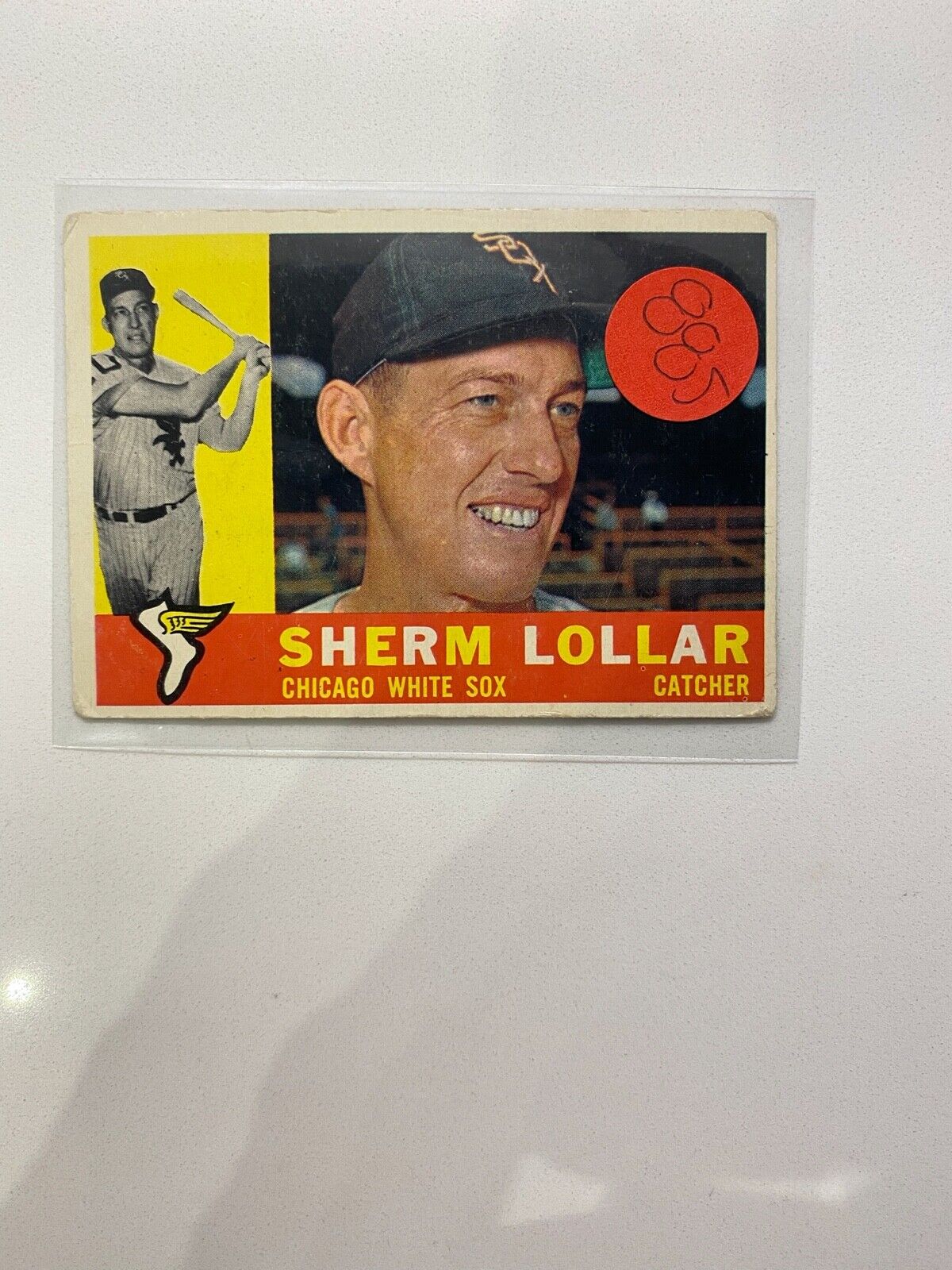 1960 Topps Baseball Sherm Lollar #495