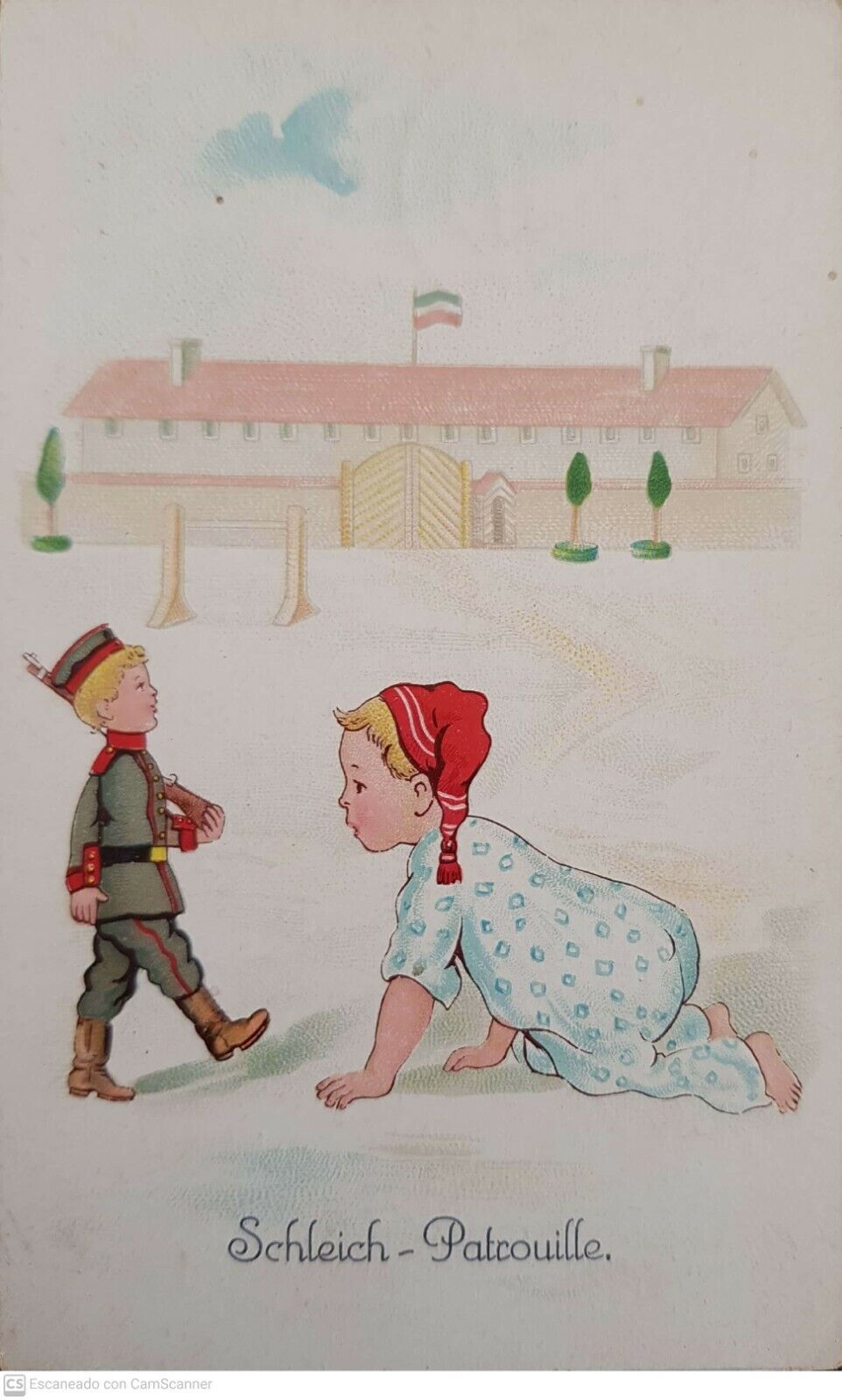 1.	1917 Feldpost Germany Postcard Cover 