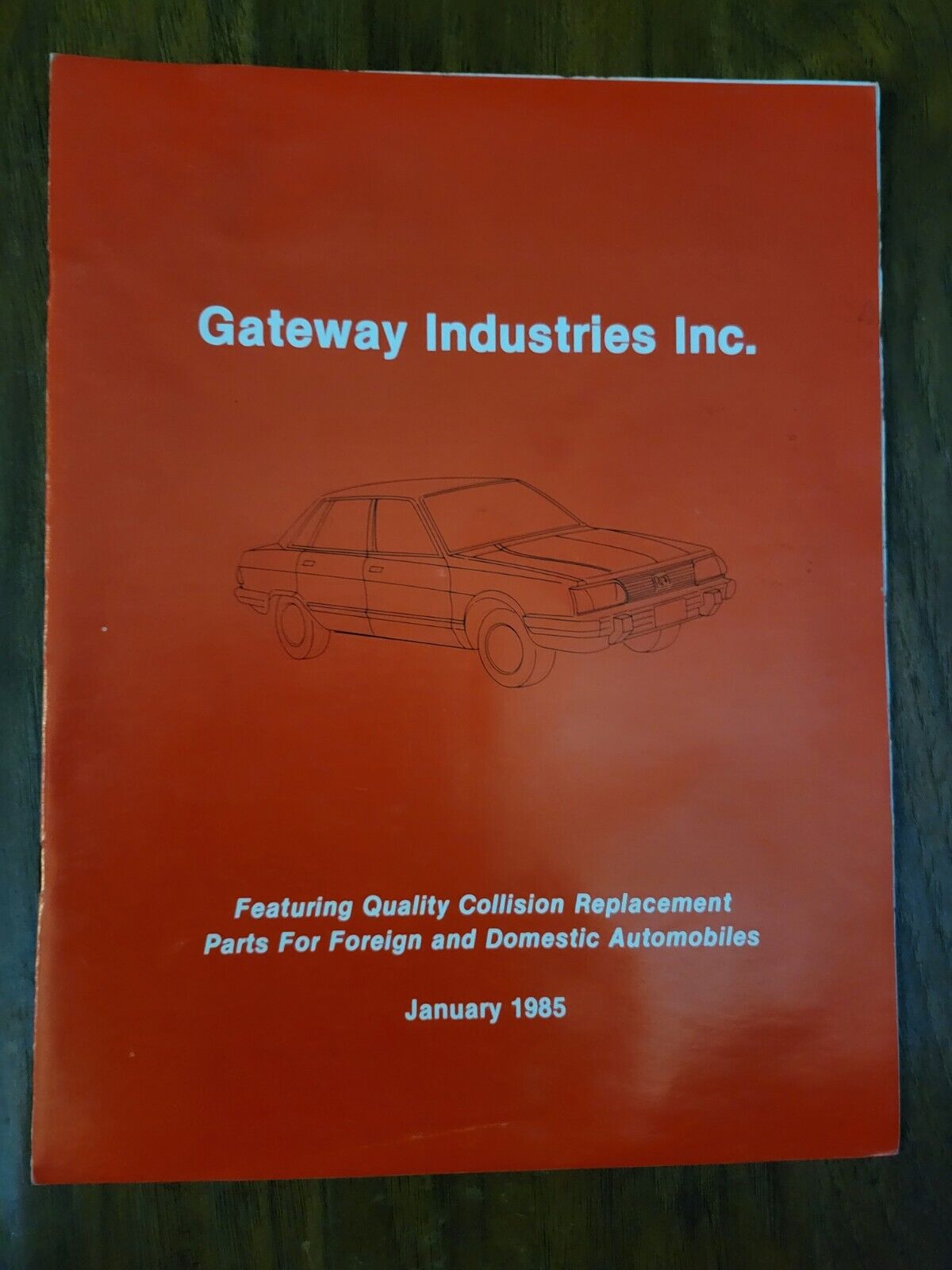 Gateway Industries Inc Sales Flyer Parts List 1985 Vintage Greenwich CT