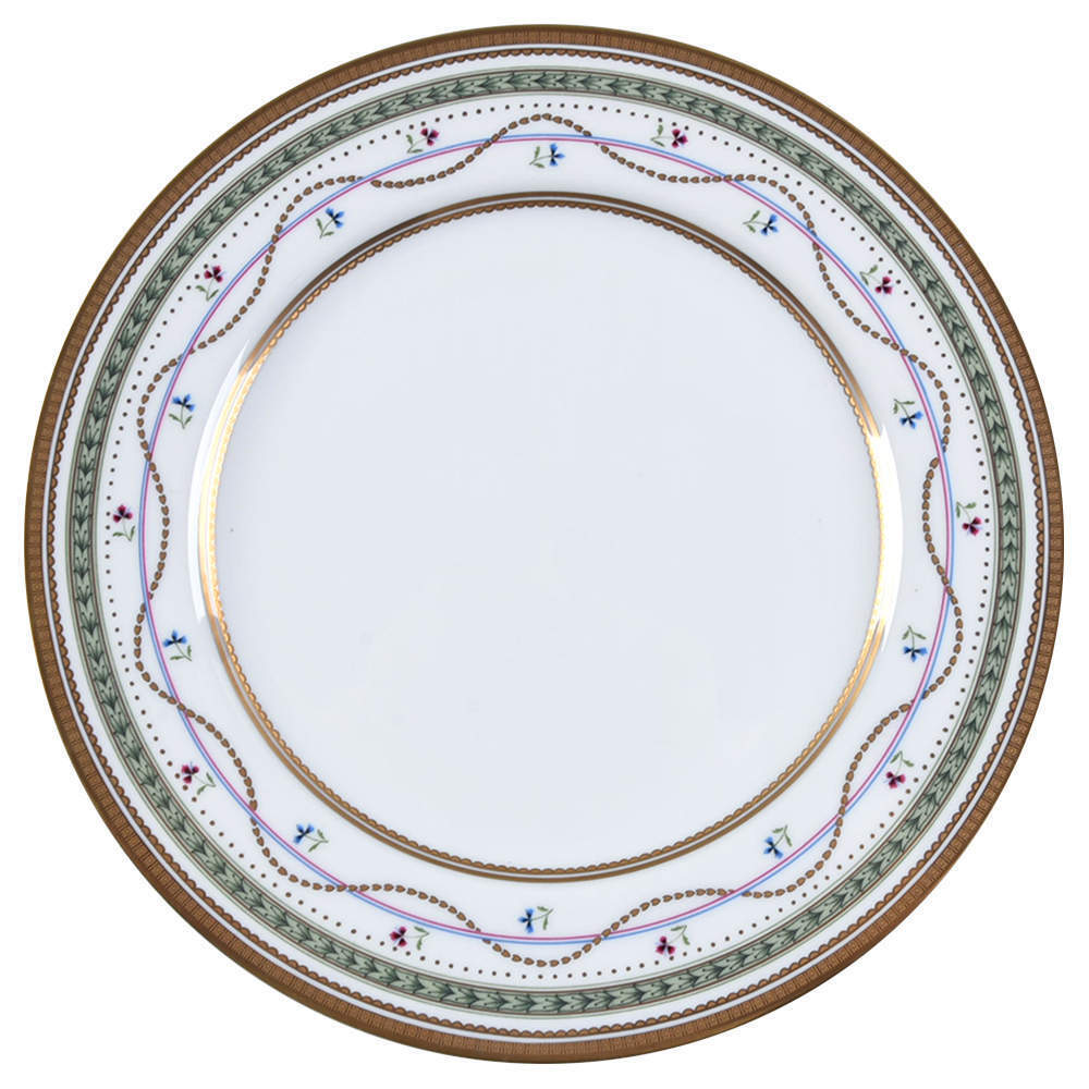 Faberge Luxembourg Green Dinner Plate 119865