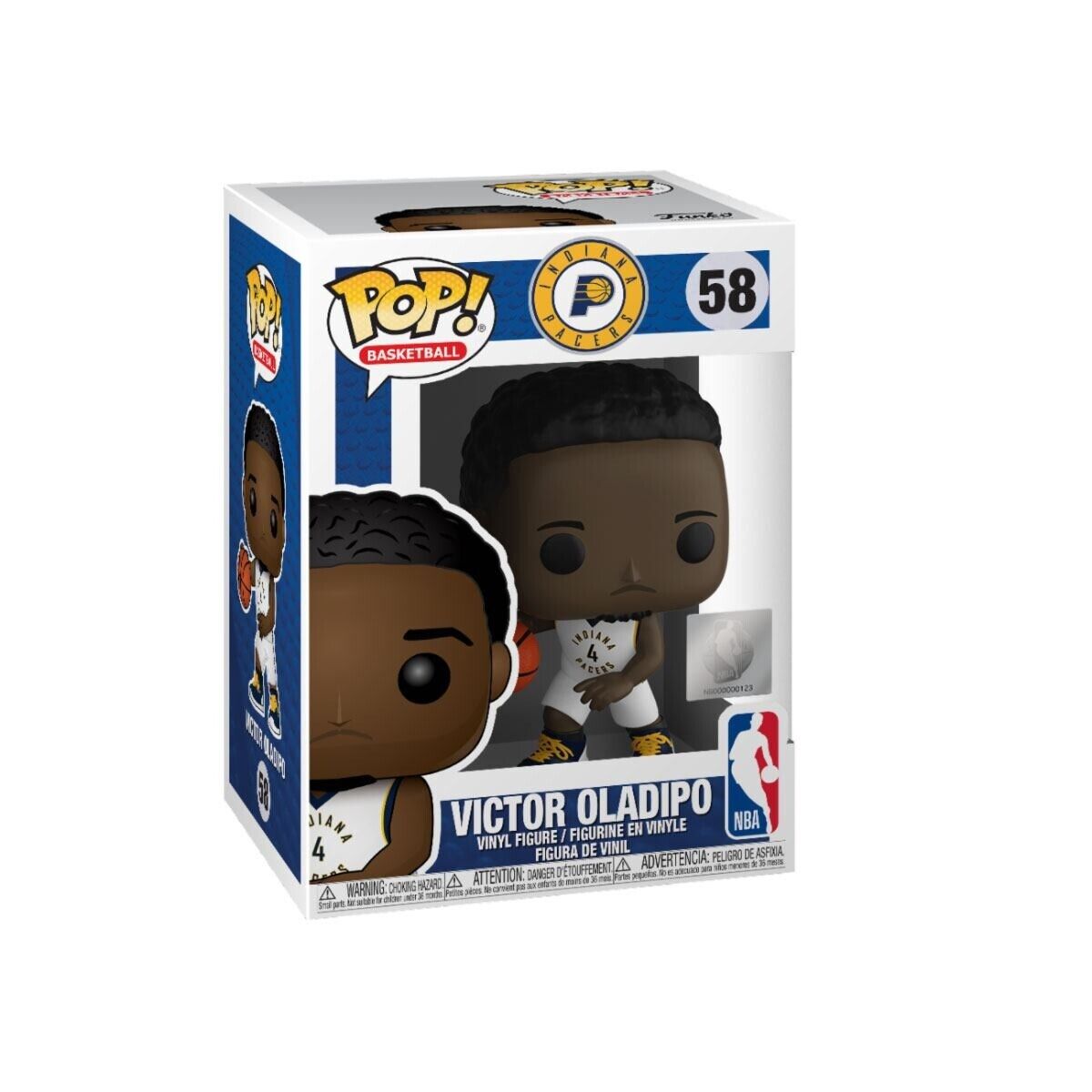 *IN HAND* Funko Pop Basketball: Indiana Pacers - Victor Oladipo #58
