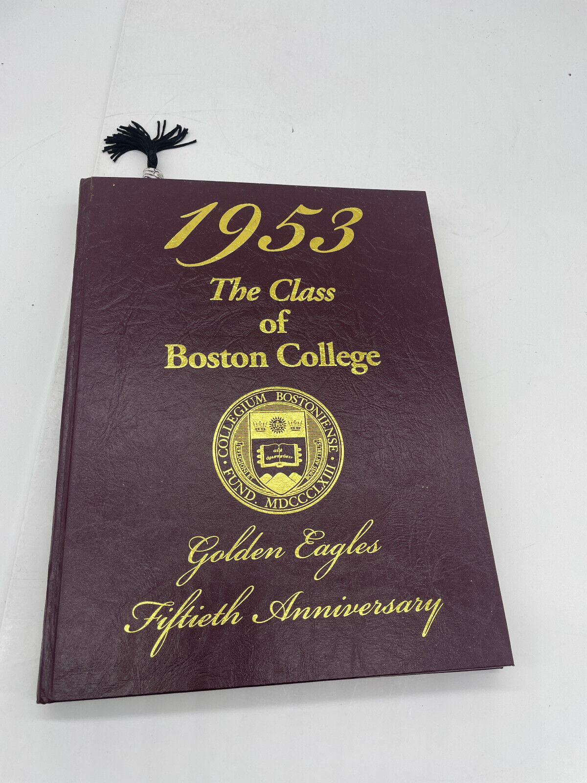 Boston College 1953 Yearbook Golden Eagles 50th rare Anniversary 2003