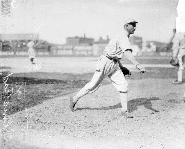 Baseball Player Fred Olmstead Of The American League\'S Chicago Wh - Old Photo
