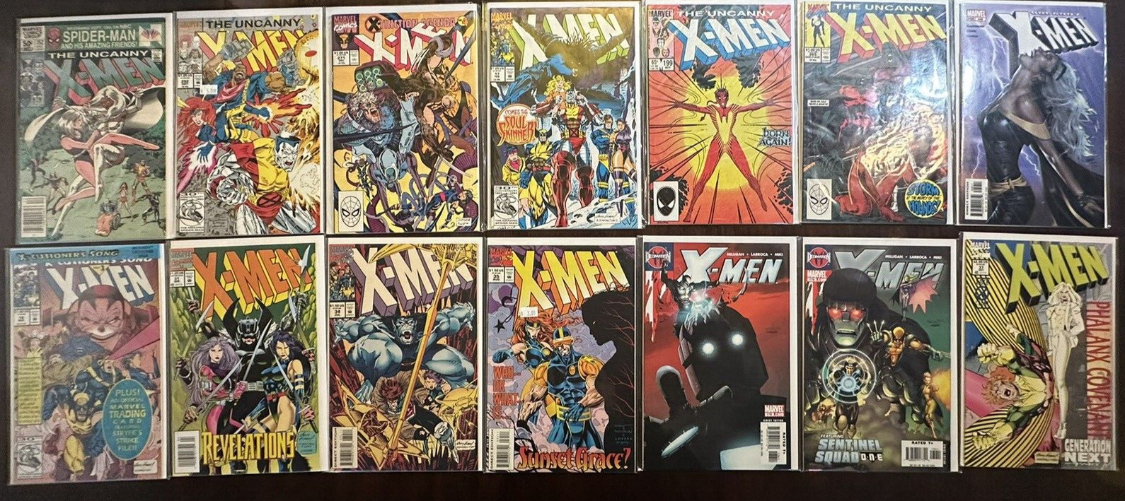 X-Men / Uncanny X-Men -Comic Book Lot of  14