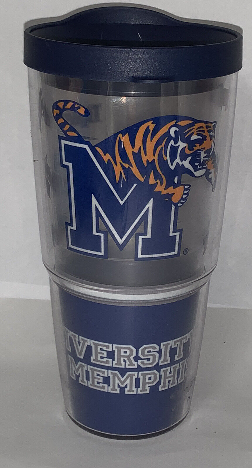 University of Memphis Coffee Cup Travel Mug Tea Tervis Tigers