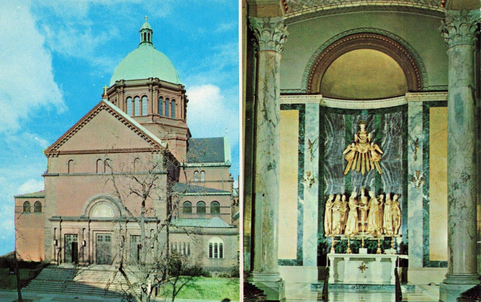 St Matthew\'s Cathedral Catholic Church Washington DC Vintage Postcard Unposted