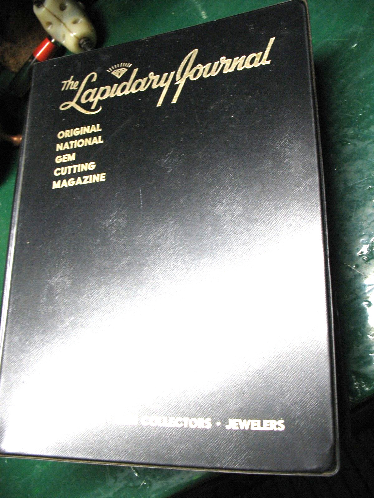 THE LAPIDARY JOURNAL    12 ISSUES 1966   WITH  ORIGINAL  BINDER