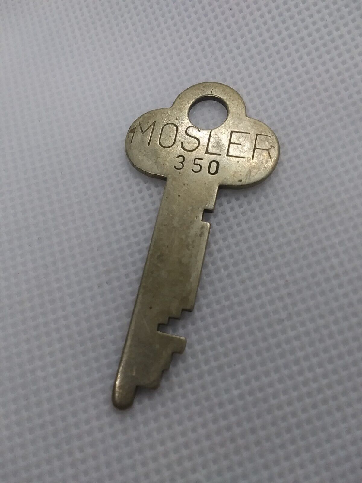 Vintage Mosler 350 N18178 Flat Safe Deposit Box Key