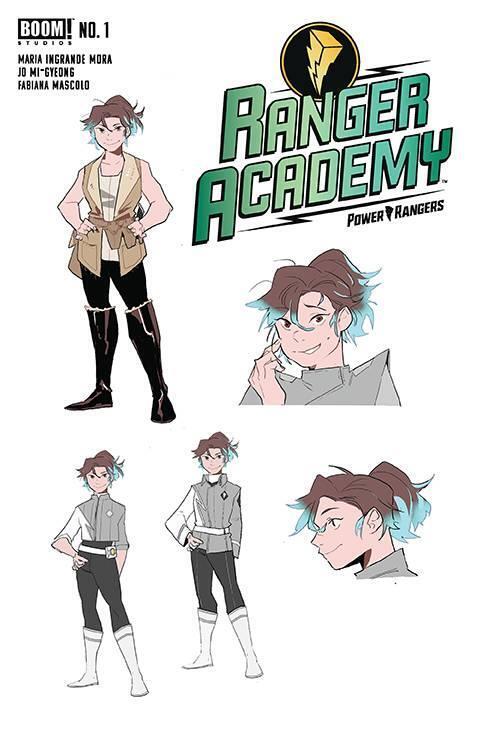 Ranger Academy #1 Cvr B Character Design Var Mi-gyeong Boom Comic Book