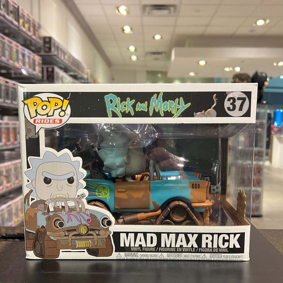 Funko Pop Rick and Morty Mad Max Rick