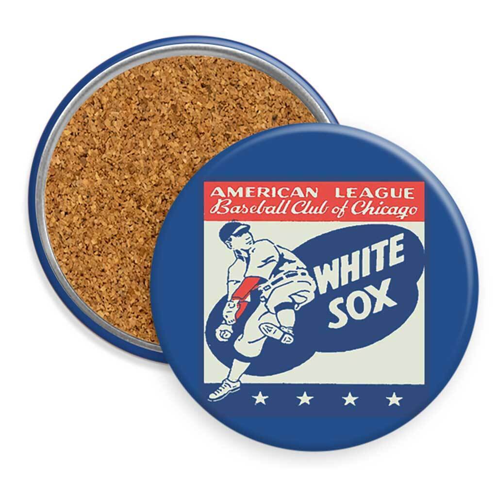 American League Baseball Club Of Chicago White Sox Drink Coaster