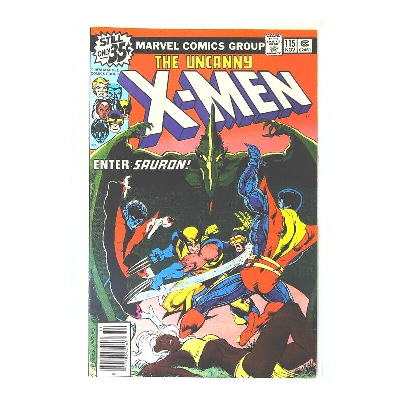 X-Men (1963 series) #115 in Near Mint minus condition. Marvel comics [k*