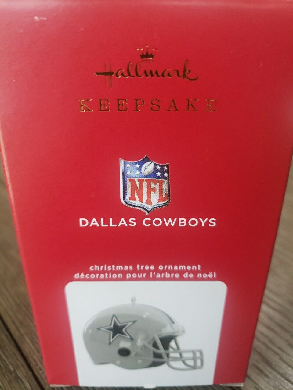 New Hallmark NFL Dallas Cowboys Keepsake Ornament Magic Sound