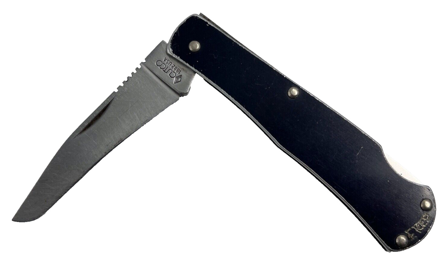 VINTAGE CUTCO BULLWHIP 1882 FOLDING KNIFE